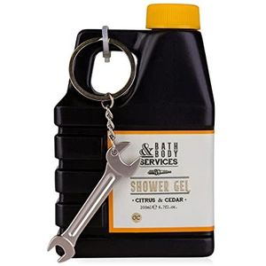 Accentra - Douchegel - 200 ml - Olie-jerrycan - Citroen- en Cedergeur