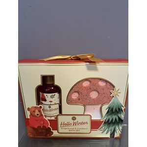 geschenk set kinderen - bruisbal - bad fizzer - douche gel - bath set