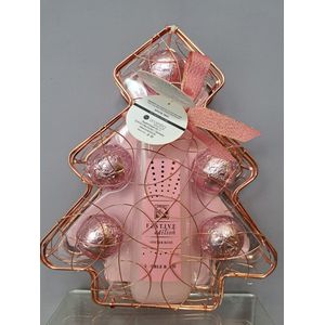 geschenkset badschuim - bruisballen - rozen - kerst geschenk - leuk geschenk -