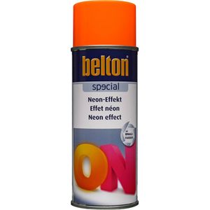 BELTON NEON/FLUORESCERENDE ORANJE VERF, SPUITBUS 400ML