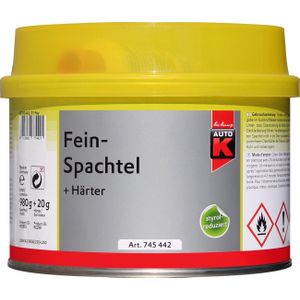 Auto-K - 2K Staalplamuur Fijn - Inclusief Verharder - 1 KG