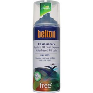 BELTON Spuitlak PU watergedragen mat RAL 9005 zwart