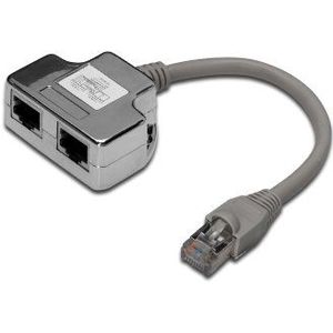DIGITUS CAT 5e, 2x 1:1, Patchkabel-Adapter, geschirmt