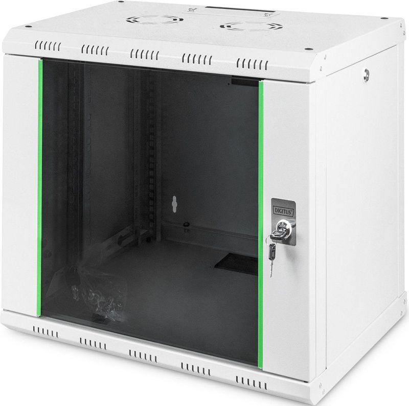 Digitus - SoHo Line 9U - Wandbehuizing - Grijs - Stalen Constructie