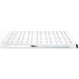 DIGITUS - Uitbreidbaar Rek - 19 Inch - Grijs - Bevestiging Voor en Achter - Belasting 65 kg