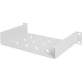 DIGITUS DN-10 TRAY Plank - Grijs - Geperforeerd Staalplaat - 1U - 10-inch