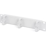 Digitus DN-10 ORG-1U 10 inch Kabelvoering voor patchkast Vast inbouw Geschikt voor kastdiepte: vanaf 300 mm Grijs-wit (