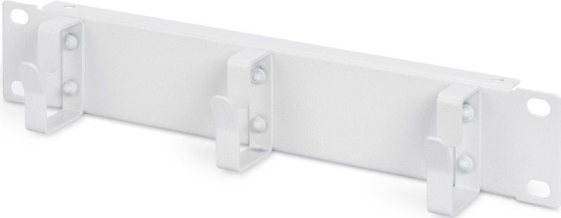 Digitus DN-10 ORG-1U 10 inch Kabelvoering voor patchkast Vast inbouw Geschikt voor kastdiepte: vanaf 300 mm Grijs-wit (