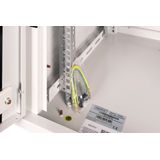 DIGITUS - Netwerkkast - 19 Inch - 9U - Wandmontage - Grijs - Draagvermogen 100 kg