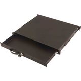 Digitus - Toetsenbordlade - Zwart - 1U - Afsluitbaar en Uitschuiifbaar