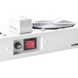 Digitus DN-19 FAN-2-WM-T 19 inch 2 x Ventilator voor patchkast Grijs