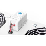 Digitus DN-19 FAN-2-WM-T 19 inch 2 x Ventilator voor patchkast Grijs