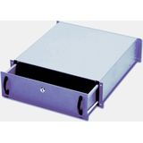 Digitus DN-19 KEY-3U-SW 19 inch Schuiflade voor patchkast 3 HE Zwart