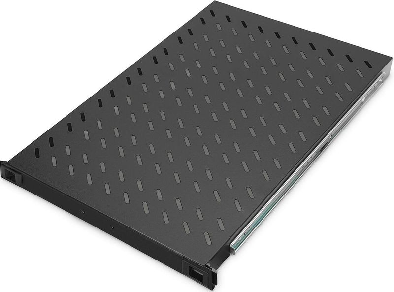 Digitus DN-19 TRAY-2 Uittrekbare Plank - Zwart - Accessoires voor Serverkasten
