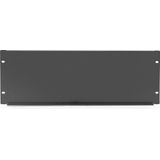 DIGITUS - Blindafdekking - Zwart - Staal - 4HE