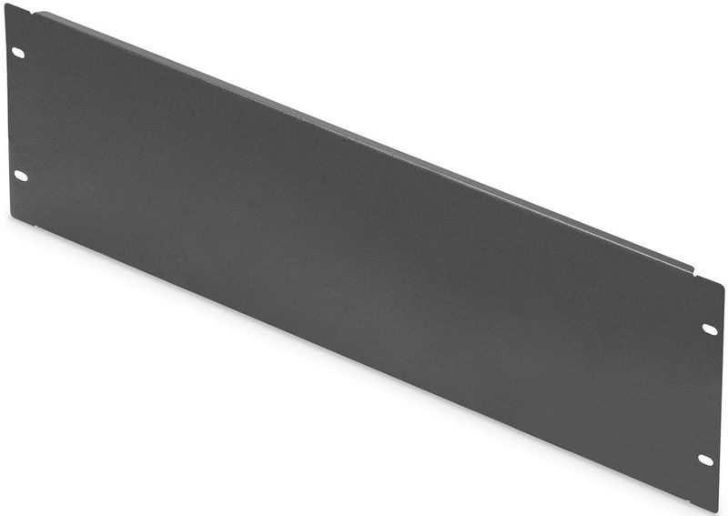 DIGITUS - Blindafdekking - Zwart - Staal - 4HE