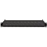 Digitus Rack Tray - Zwart - Staal - 1U Vast Legbord - Laadvermogen 15 kg