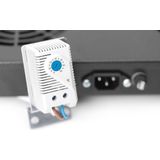 Digitus - Plug-in Ventilator - 2 Ventilatoren - Zwart - Accessoires voor Serverkasten