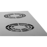 Digitus - Plug-in Ventilator - 2 Ventilatoren - Zwart - Accessoires voor Serverkasten