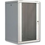 DIGITUS - Netwerkkast - 19 Inch - 20HE - Wandmontage - Grijs
