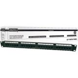 DIGITUS - Patchpaneel - 19 Inch - Cat-5e - 24 RJ45-poorten - Zwart - 1U Rackmontage