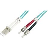 DIGITUS - Patch-Kabel - LC Multi-Mode (M) zu ST multi-mode (M) - 2 m - Glasfaser - 50/125 Mikrometer