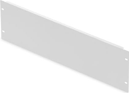 DIGITUS - Blindafdekking 4HE - Grijs - Staal - RAL7035