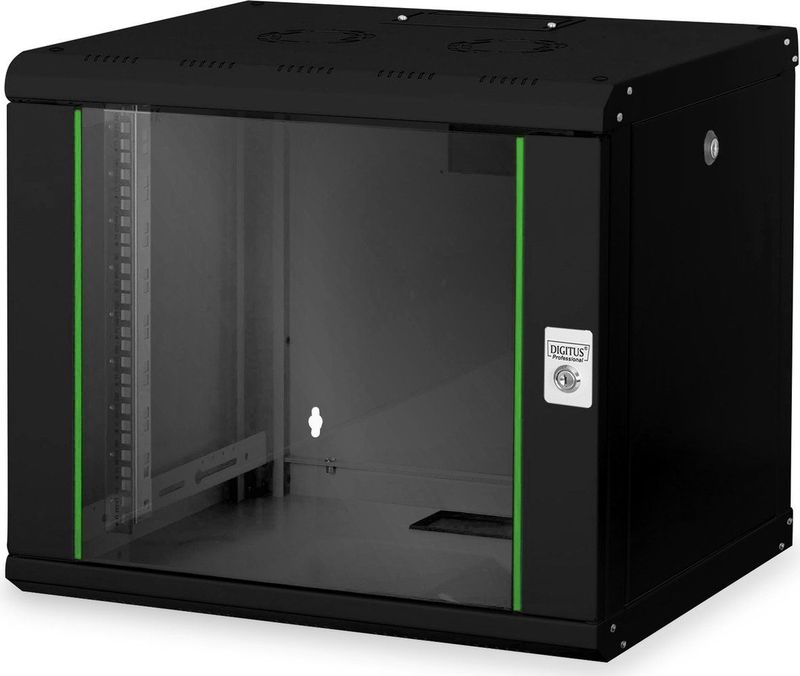 ASSMANN - 9U Wandkast - Staal - Geschikt voor Netwerkcomponenten