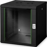 Digitus 12HE 19""-Wandgehäuse Unique Serie RAL 9005 schwarz