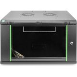 Digitus - DN-19 07-U-EC-SW - Wandkast - Zwart - 19 Inch - 7 HE