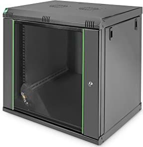 Digitus 19inch-wandkast - 600 x 638 x 450 mm - Zwart