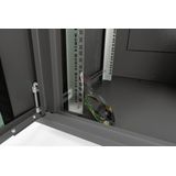 Digitus DN-19 16U-6/6-EC-SW 19inch-wandkast (b x h x d) 600 x 816 x 600 mm 16 HE Zwart, Zwart (mat), Zwart (RAL 9005)