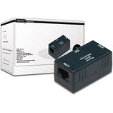 Digitus - PoE-Injector - Passief - Zwart - 5,5 mm DC-Aansluiting