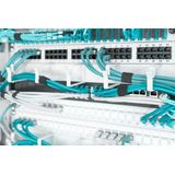 DIGITUS Kabelgeleidingspaneel - 1U - 5 Geleiderbeugels - Grijs