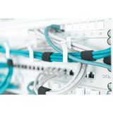 DIGITUS Kabelgeleidingspaneel - 1U - 5 Geleiderbeugels - Grijs