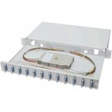 Digitus - Fiber Optsplice Box - Hubs & Switches - Staal - Tot 12 SC-DX-aansluitingen
