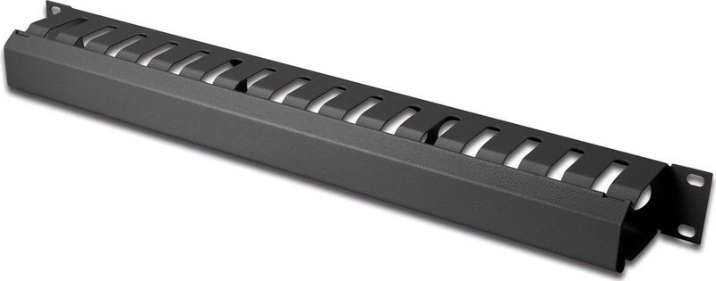 Digitus DN-97617 19 inch Kabelvoering voor patchkast 1 HE Zwart (RAL 9005)