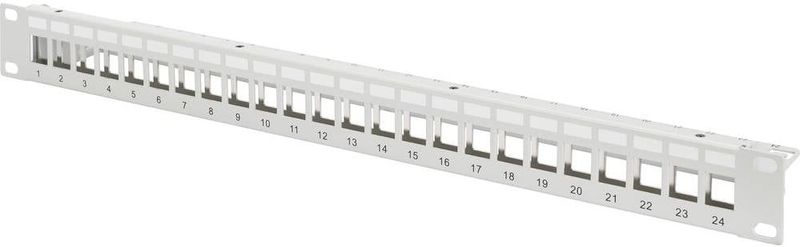 Assmann 19Z Patch Panel modul. f.24 Jacks 1HE lg