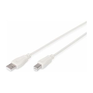 DIGITUS USB Anschlusskabel, Typ A - B St St 3.0m, be