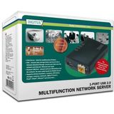 Digitus DN-13020 Netwerk-USB-server USB 2.0, LAN (10/100 MBit/s)