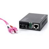Digitus - Fast Ethernet Media Converter - Data Converter - SC - 10/100Base-TX naar 100Base-FX