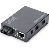 Digitus - Fast Ethernet Media Converter - Data Converter - SC - 10/100Base-TX naar 100Base-FX