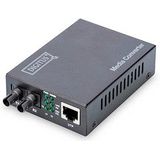 Digitus Gigabit mediaconverter 10/100/1000Base-T naar 1000Base-SX Incl. voeding ST-aansluiting, Data converter
