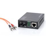 Digitus - DN-82110-1 - Gigabit Media Converter - Multimode ST - Inclusief Voeding