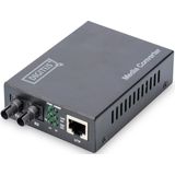 Digitus - DN-82110-1 - Gigabit Media Converter - Multimode ST - Inclusief Voeding