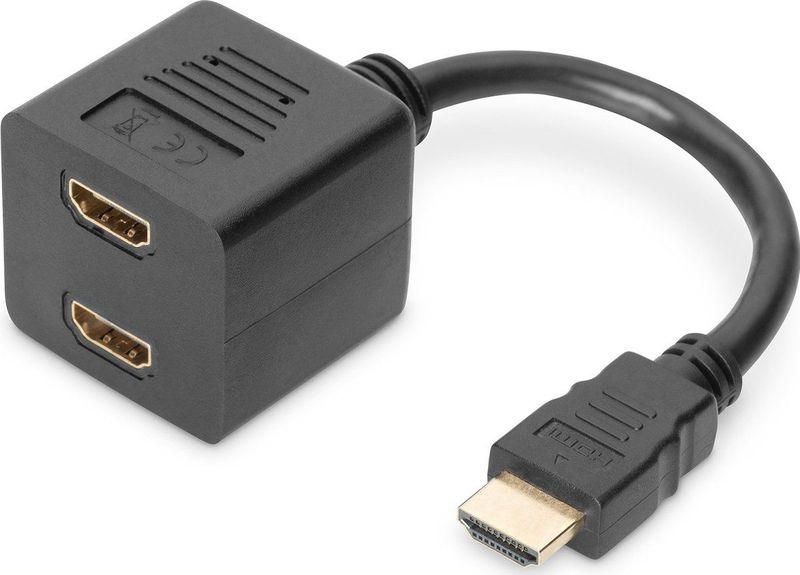 Assmann - Hdmi Adapter - Full HD - 2x 20 Cm - Type A