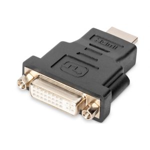 DIGITUS Adaptateur graphique HDMI – HDMI type A vers DVI-I (24+5) – Full HD 60Hz – 1920 x 1200 pixels – noir