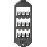 DIGITUS - Vloertankhouder - Zwart - Metaal - Voor 9 Keystone-modules