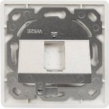 Digitus - Dn-93811 Wandcontactdoos - Wit - RJ-45 - Compact Metalen Ontwerp