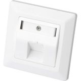 Digitus - Dn-93811 Wandcontactdoos - Wit - RJ-45 - Compact Metalen Ontwerp